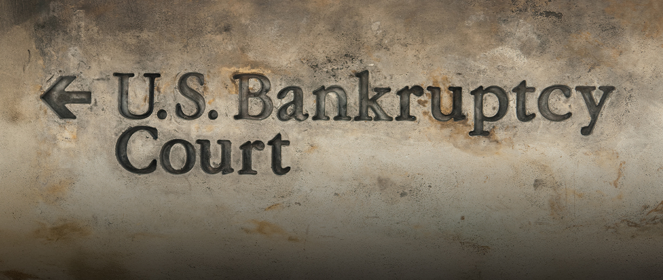 U.S. bankruptcy court scene